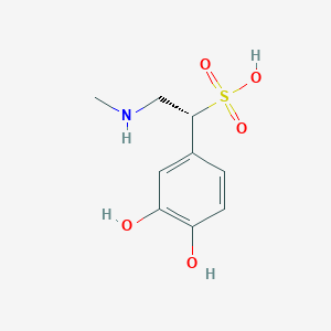 molecular formula C9H13NO5S B602104 肾上腺素 β-磺酸盐 CAS No. 78995-75-2