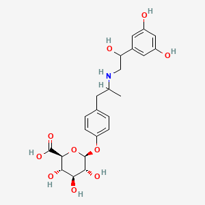 B602105 Fenoterol O-|A-D-Glucuronide CAS No. 61046-78-4
