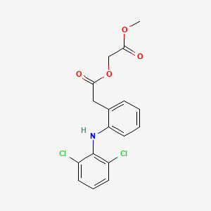 molecular formula C17H15Cl2NO4 B602132 醋氯芬酸甲酯 CAS No. 139272-66-5