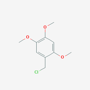 molecular formula C10H13ClO3 B602137 2,4,5-Trimethoxybenzyl chloride CAS No. 53811-44-2