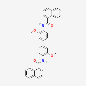 N,N'-(3,3'-dimethoxy-4,4'-biphenyldiyl)di(1-naphthamide)