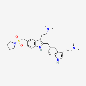 molecular formula C30H41N5O2S B602151 阿莫替普坦二聚体杂质 CAS No. 1330166-13-6