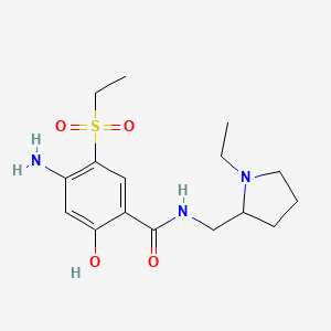 molecular formula C16H25N3O4S B602157 Amisulpride Impurity B CAS No. 148516-54-5