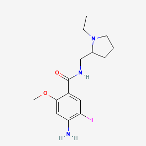 molecular formula C15H22IN3O2 B602159 阿米磺必利 EP 杂质 C CAS No. 176849-91-5