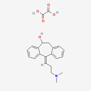 molecular formula C20H23NO . C2H2O4 B602162 10-Hydroxy Amitriptyline Oxalate CAS No. 1246833-15-7