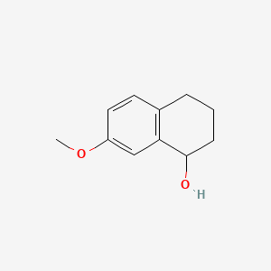 molecular formula C11H14O2 B602165 7-甲氧基-1,2,3,4-四氢萘-1-醇 CAS No. 32820-10-3