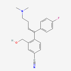 molecular formula C20H21FN2O B602184 西酞普兰烯烃杂质 CAS No. 920282-75-3