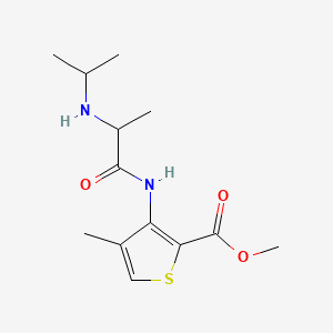 molecular formula C13H20N2O3S HCl B602191 Isopropylarticaine CAS No. 1796888-45-3