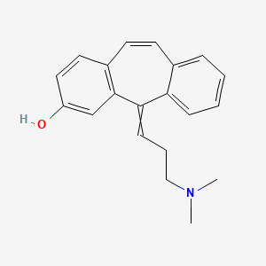 molecular formula C20H21NO B602197 5H-二苯并[a,d]环庚烯-3-醇，5-[3-(二甲氨基)丙叉基]- CAS No. 30235-48-4
