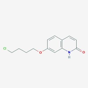 molecular formula C13H14ClNO2 B602202 7-(4-Chlorobutoxy)quinolin-2(1H)-one CAS No. 913613-82-8