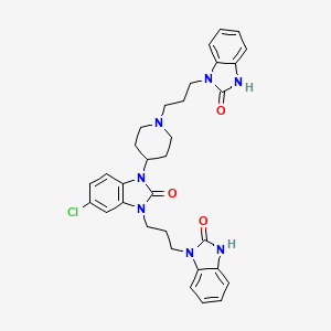molecular formula C32H34ClN7O3 B602248 多潘立酮杂质 D CAS No. 1614255-34-3