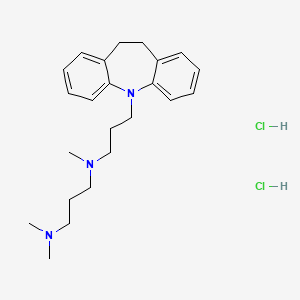 molecular formula C23H33N3·2HCl B602269 N-(3-Dimethylaminopropyl)desipramine DiHCl CAS No. 1838-02-4