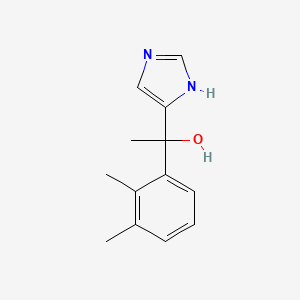 molecular formula C13H16N2O B602272 1-(2,3-Dimethylphenyl)-1-(1H-imidazol-4-yl)ethanol CAS No. 86347-12-8