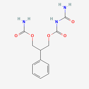 molecular formula C12H15N3O5 B602291 N-氨基羰基苯巴马特 CAS No. 1797130-34-7