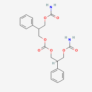 molecular formula C21H24N2O7 B602292 Bis(3-carbamoyloxy-2-phenylpropyl) carbonate CAS No. 1796927-91-7