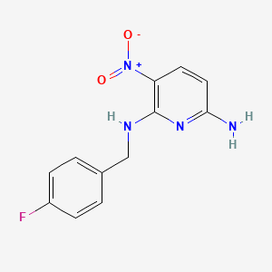 molecular formula C12H11FN4O2 B602301 Flupirtine Maleate Impurity E CAS No. 1506942-35-3