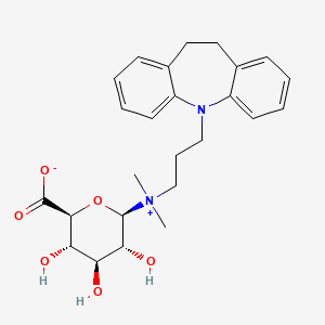 molecular formula C25H32N2O6 B602319 去甲咪替林 N-葡萄糖苷酸 CAS No. 165602-94-8