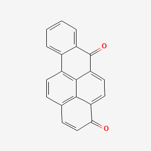 molecular formula C20H10O2 B602333 苯并(a)芘-3,6-醌 CAS No. 64133-78-4