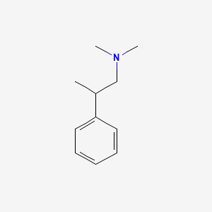 molecular formula C11H17N B602335 N,N-二甲基-2-苯基丙胺 CAS No. 7560-81-8