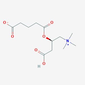 molecular formula C12H21NO6 B602354 O-glutaroyl-L-carnitine CAS No. 102636-82-8