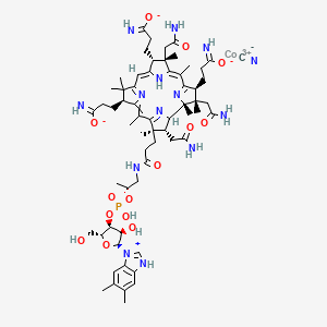molecular formula C63H88CoN14O14P B602365 8-epi-Cyanocobalamin CAS No. 41325-63-7