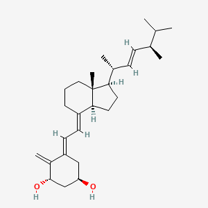 molecular formula C28H44O2 B602420 9,10-二氢胆固-5,7,10(19),22-四烯-1,3-二醇,(1a,3b,5E,7E,22E)- CAS No. 74007-20-8