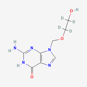 molecular formula C8H7N5O3D4 B602433 Acyclovir-d4 CAS No. 1185179-33-2