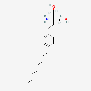 molecular formula C19H29D4NO2 B602462 Fingolimod-d4 CAS No. 1346747-38-3