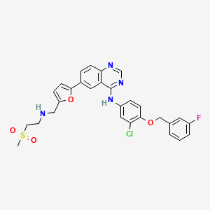 molecular formula C23[13C]H19D7ClFN4O4S B602490 Lapatinib CAS No. 1210608-87-9
