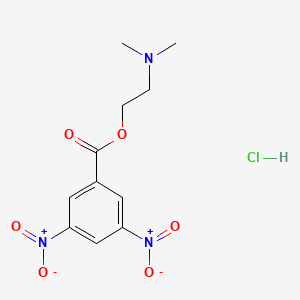 2-(dimethylamino)ethyl 3,5-dinitrobenzoate hydrochloride