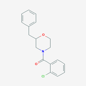 2-benzyl-4-(2-chlorobenzoyl)morpholine