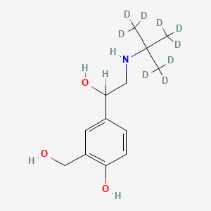 molecular formula C13H12NO3D9 B602545 rac Albuterol-d9 CAS No. 1173021-73-2