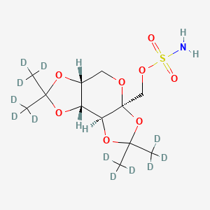 molecular formula C12H9D12NO3S B602562 托吡酯-d12 CAS No. 1279037-95-4
