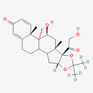 molecular formula C24H25FD6O6 B602564 Triamcinolone Acetonide-D6 CAS No. 352431-33-5