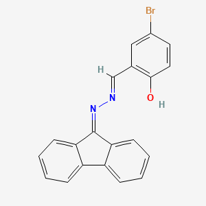 5-bromo-2-hydroxybenzaldehyde 9H-fluoren-9-ylidenehydrazone