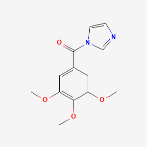 1-(3,4,5-trimethoxybenzoyl)-1H-imidazole