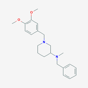 N-benzyl-1-(3,4-dimethoxybenzyl)-N-methyl-3-piperidinamine