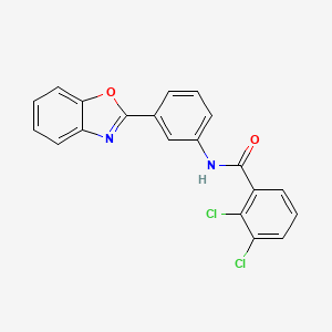 N-[3-(1,3-benzoxazol-2-yl)phenyl]-2,3-dichlorobenzamide