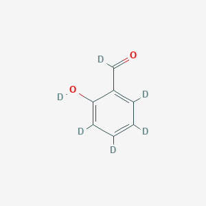 molecular formula C7D6O3 B602582 2-羟基苯甲酸-d6 CAS No. 285979-87-5
