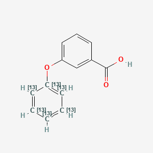 B602587 3-Phenoxy-13C6 Benzoic Acid CAS No. 1793055-05-6