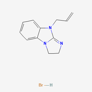 4-Prop-2-enyl-1,2-dihydroimidazo[1,2-a]benzimidazole;hydrobromide