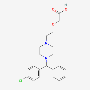 molecular formula C21H25ClN2O3.2HCl B602603 西替利嗪 CAS No. 1133210-23-7