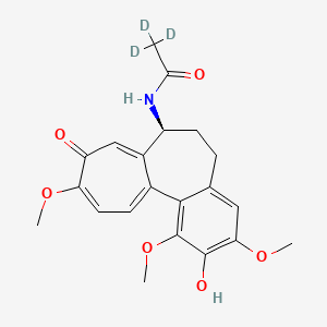molecular formula C21H20NO6D3 B602611 2-Demethyl Colchicine-d3 CAS No. 1217630-52-8