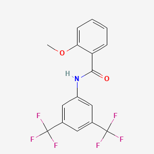 N-[3,5-bis(trifluoromethyl)phenyl]-2-methoxybenzamide