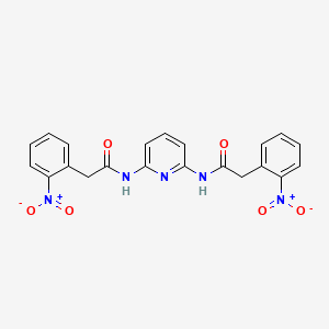 N,N'-2,6-pyridinediylbis[2-(2-nitrophenyl)acetamide]