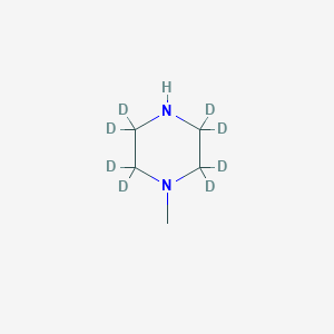 molecular formula C5H4D8N2 B602703 2,2,3,3,5,5,6,6-Octadeuterio-1-methylpiperazine CAS No. 917358-65-7