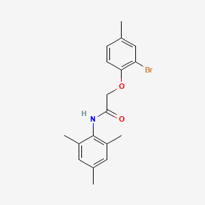 2-(2-bromo-4-methylphenoxy)-N-mesitylacetamide