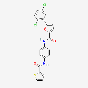 5-(2,5-dichlorophenyl)-N-{4-[(2-thienylcarbonyl)amino]phenyl}-2-furamide