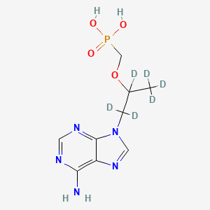molecular formula C9H8D6N5O4P B602732 rac Tenofovir-d6 CAS No. 1020719-94-1