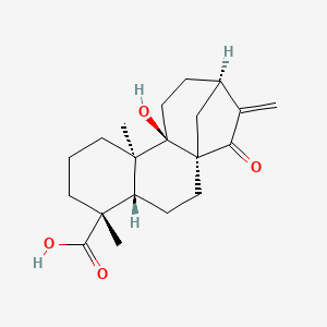 molecular formula C20H28O4 B602773 ent-9-Hydroxy-15-oxo-16-kauren-19-oic acid CAS No. 77658-39-0